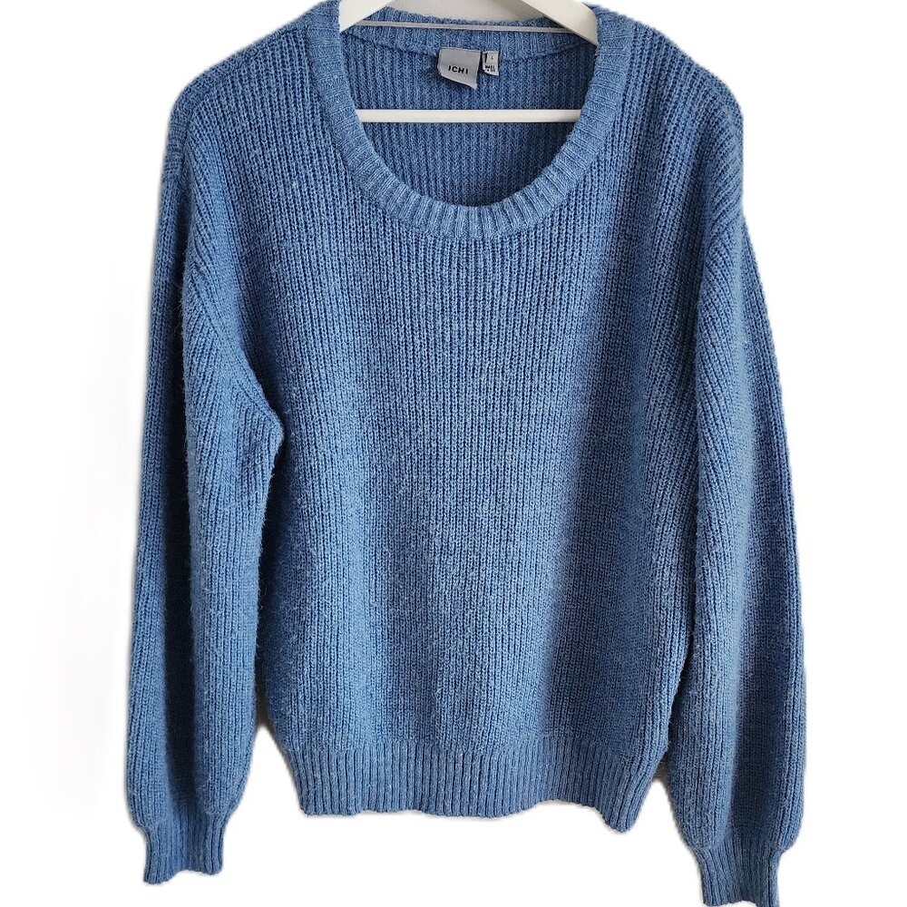 Ichi blue knit sweater